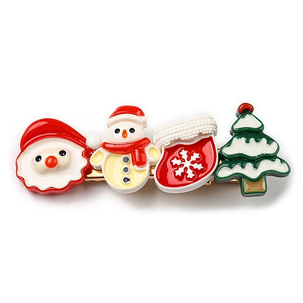 PandaHall Chistmas Theme Resin Alligator Hair Clips, with Iron Findings, Hair Accessories for Girls Women, Red, 79.5x27.5x19mm Iron+Resin...
PandaHall Chistmas Theme Resin Alligator Hair Clips, with Iron Findings, Hair Accessories for Girls Women, Red, 79.5x27.5x19mm Iron+Resin...