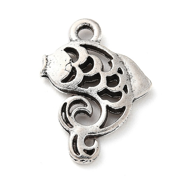 PandaHall Tibetan Style Alloy Pendants, Fish, Antique Silver, 20x14x2mm, Hole: 1.8mm, about 423pcs/500g Alloy Fish
PandaHall Tibetan Style Alloy Pendants, Fish, Antique Silver, 20x14x2mm, Hole: 1.8mm, about 423pcs/500g Alloy Fish