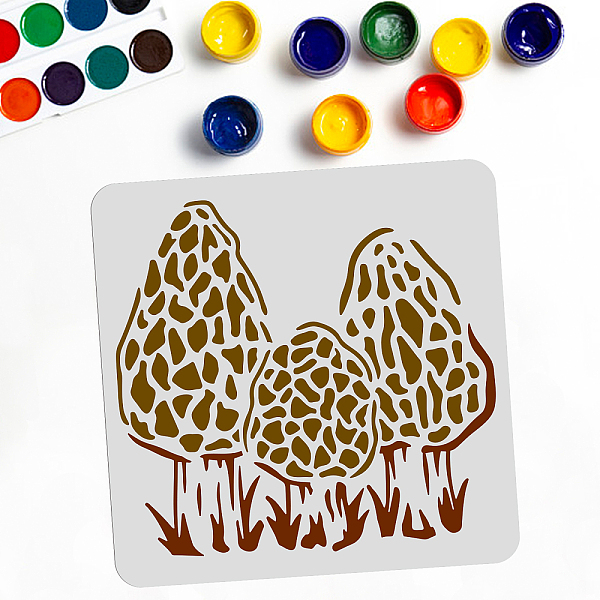 PandaHall PET Hollow Out Drawing Painting Stencils, for DIY Scrapbook, Photo Album, Mushroom Pattern, 300x300mm Plastic Mushroom
PandaHall PET Hollow Out Drawing Painting Stencils, for DIY Scrapbook, Photo Album, Mushroom Pattern, 300x300mm Plastic Mushroom