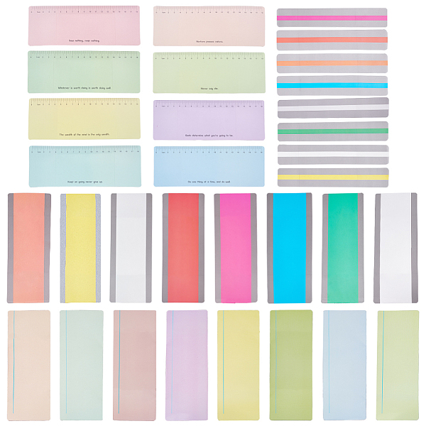 PandaHall Globleland Plastic Guided Reading Strips Tools Finger Focus, Overlay Highlighter Bookmark Strips, Rectangle, Mixed Color..., Multicolor
PandaHall Globleland Plastic Guided Reading Strips Tools Finger Focus, Overlay Highlighter Bookmark Strips, Rectangle, Mixed Color..., Multicolor