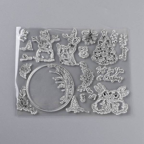 PandaHall Silicone Stamps, for DIY Scrapbooking, Photo Album Decorative, Cards Making, Stamp Sheets, Clear, 180x140x3mm Silicone Clear
PandaHall Silicone Stamps, for DIY Scrapbooking, Photo Album Decorative, Cards Making, Stamp Sheets, Clear, 180x140x3mm Silicone Clear