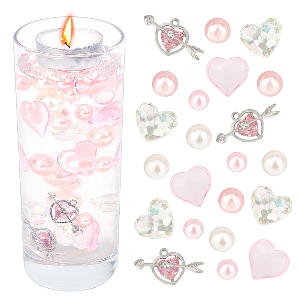 PandaHall Valentine's Day Themed Acrylic Desktop Decorative Ornaments, Suspension Candles Div Crafts Creative Decorative Ornaments, Pink...
PandaHall Valentine's Day Themed Acrylic Desktop Decorative Ornaments, Suspension Candles Div Crafts Creative Decorative Ornaments, Pink...