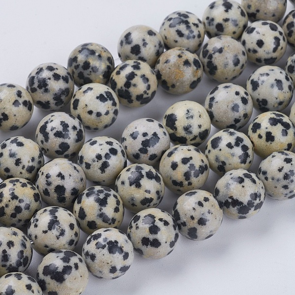 PandaHall Natural Dalmation Jasper Beads Strands, Round, Pale Goldenrod, 10mm, Hole: 1mm, about 19pcs/strand, 7.6 inch Dalmatian Jasper..., Yellow
PandaHall Natural Dalmation Jasper Beads Strands, Round, Pale Goldenrod, 10mm, Hole: 1mm, about 19pcs/strand, 7.6 inch Dalmatian Jasper..., Yellow