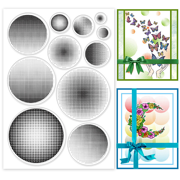 PandaHall GLOBLELAND Clear Stamps Gradient Round Dot Background Silicone Clear Stamp Seals for Cards Making DIY Scrapbooking Photo Journal...
PandaHall GLOBLELAND Clear Stamps Gradient Round Dot Background Silicone Clear Stamp Seals for Cards Making DIY Scrapbooking Photo Journal...