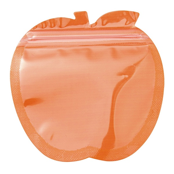 PandaHall Apple Shaped Plastic Packaging Yinyang Zip Lock Bags, Top Self Seal Pouches, Dark Orange, 10.2x10.1x0.15cm, Unilateral Thickness...
PandaHall Apple Shaped Plastic Packaging Yinyang Zip Lock Bags, Top Self Seal Pouches, Dark Orange, 10.2x10.1x0.15cm, Unilateral Thickness...
