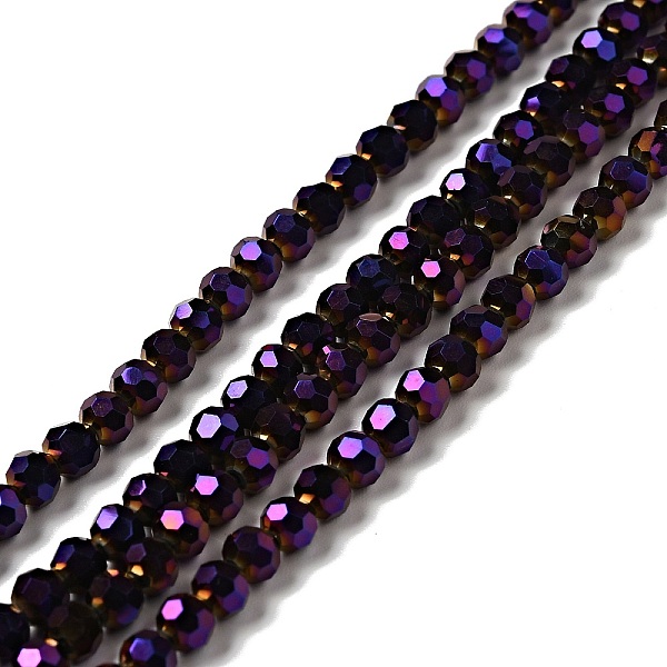 PandaHall Faceted(32 Facets) Electroplate Glass Bead Strands, Round, Purple Plated, 4mm, Hole: 0.5mm, about 100pcs/strand, 14.2 inch Glass...
PandaHall Faceted(32 Facets) Electroplate Glass Bead Strands, Round, Purple Plated, 4mm, Hole: 0.5mm, about 100pcs/strand, 14.2 inch Glass...