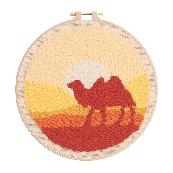 PandaHall Punch Embroidery Beginner Kit, including Instruction Sheet, Yarn, Punch Pen, Cotton Fabric, Plastic Embroidery Hoop & Needle...
PandaHall Punch Embroidery Beginner Kit, including Instruction Sheet, Yarn, Punch Pen, Cotton Fabric, Plastic Embroidery Hoop & Needle...