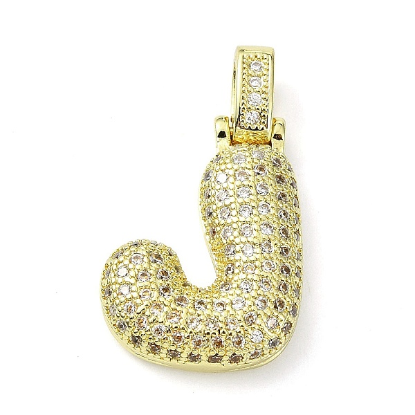 PandaHall Brass Micro Pave Clear Cubic Zirconia Pendants, Real 18K Gold Plated, Letter J, 30mm, Hole: 4.8x3.5mm, Pendant: 24x17.5x5.5mm...
PandaHall Brass Micro Pave Clear Cubic Zirconia Pendants, Real 18K Gold Plated, Letter J, 30mm, Hole: 4.8x3.5mm, Pendant: 24x17.5x5.5mm...