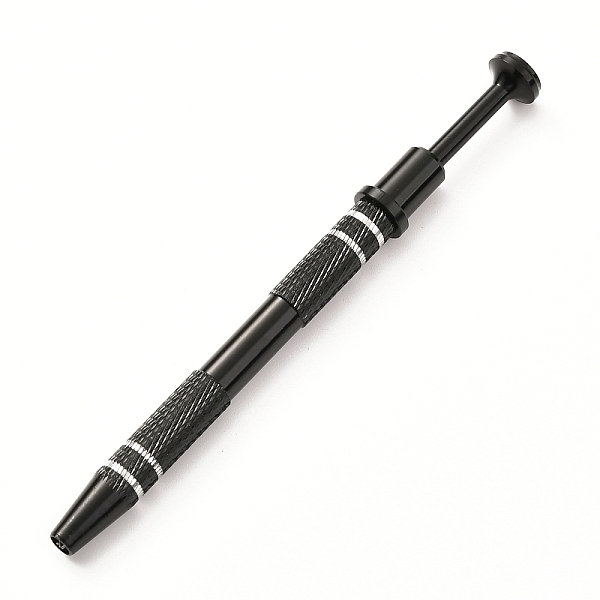 PandaHall Aluminum Four Claw Picker, Gemstone Bead and Diamond Pickup Tool, Grabber Tool, Black, 12.5x1.19cm Aluminum Black
PandaHall Aluminum Four Claw Picker, Gemstone Bead and Diamond Pickup Tool, Grabber Tool, Black, 12.5x1.19cm Aluminum Black