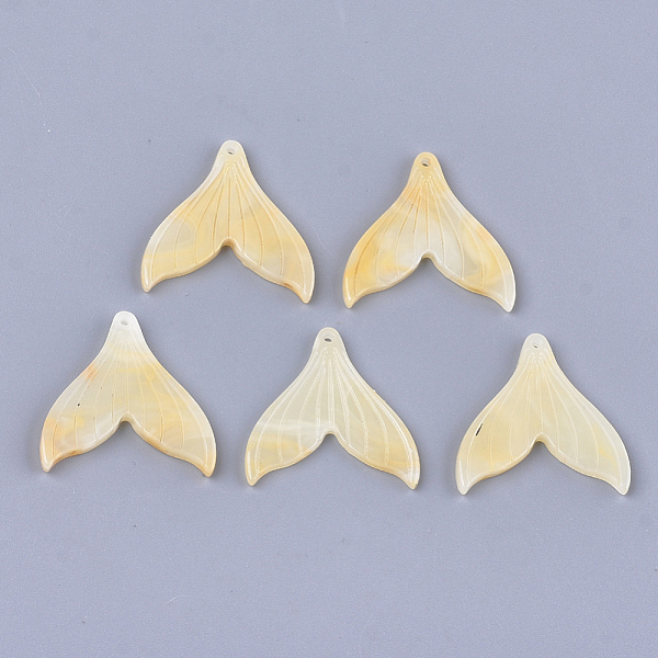 PandaHall Cellulose Acetate(Resin) Pendants, Whale Tail Shape, PapayaWhip, 26~26.5x26.5x2.5mm, Hole: 1mm Cellulose Acetate Others Orange
PandaHall Cellulose Acetate(Resin) Pendants, Whale Tail Shape, PapayaWhip, 26~26.5x26.5x2.5mm, Hole: 1mm Cellulose Acetate Others Orange
