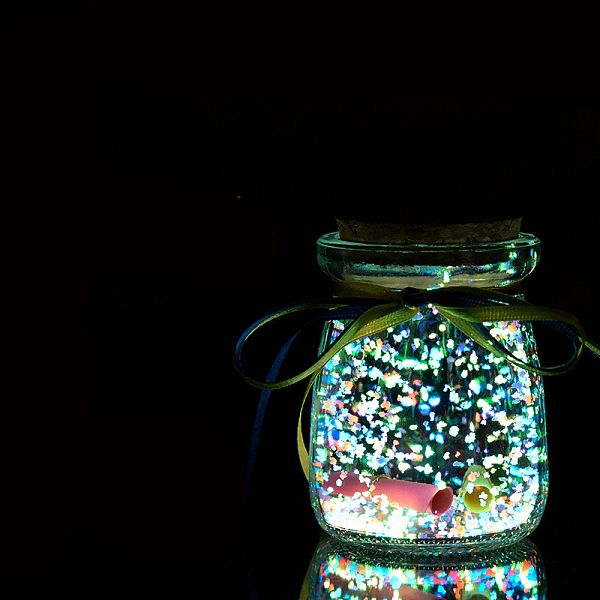 PandaHall Luminous Glass Wishing Bottle with Random Color Ribbon, Glow in The Dark, Starry Sky Origami Star Jar Drifting Bottle for Bedroom...
PandaHall Luminous Glass Wishing Bottle with Random Color Ribbon, Glow in The Dark, Starry Sky Origami Star Jar Drifting Bottle for Bedroom...