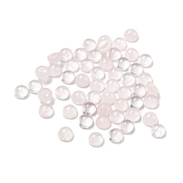 PandaHall Natural Rose Quartz Cabochons, Half Round, 3x1.5mm Rose Quartz Half Round
PandaHall Natural Rose Quartz Cabochons, Half Round, 3x1.5mm Rose Quartz Half Round