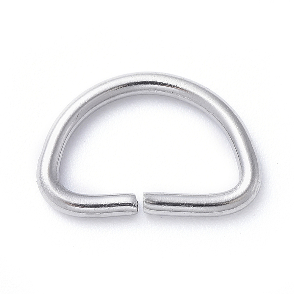 PandaHall 304 Stainless Steel D Rings, Buckle Clasps, For Webbing, Strapping Bags, Garment Accessories, Stainless Steel Color, 14x10x1.5mm...
PandaHall 304 Stainless Steel D Rings, Buckle Clasps, For Webbing, Strapping Bags, Garment Accessories, Stainless Steel Color, 14x10x1.5mm...