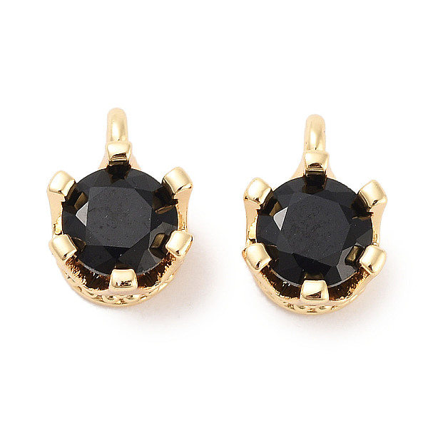 PandaHall Brass Micro Pave Cubic Zirconia Charms, Flat Round, Real 18K Gold Plated, Black, 8x6x4.8mm, Hole: 1.6mm Brass+Cubic Zirconia Flat...
PandaHall Brass Micro Pave Cubic Zirconia Charms, Flat Round, Real 18K Gold Plated, Black, 8x6x4.8mm, Hole: 1.6mm Brass+Cubic Zirconia Flat...