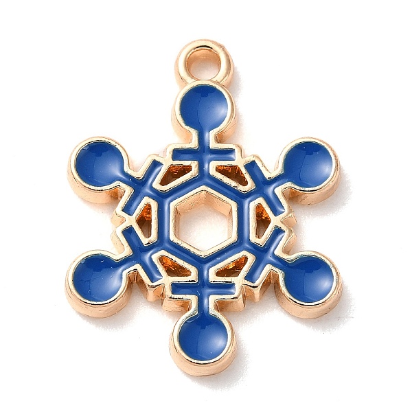 PandaHall Christmas Zinc Alloy Enamel Pendants, Light Gold, Snowflake, 22x17x2mm, Hole: 1.6mm Alloy+Enamel Snowflake
PandaHall Christmas Zinc Alloy Enamel Pendants, Light Gold, Snowflake, 22x17x2mm, Hole: 1.6mm Alloy+Enamel Snowflake