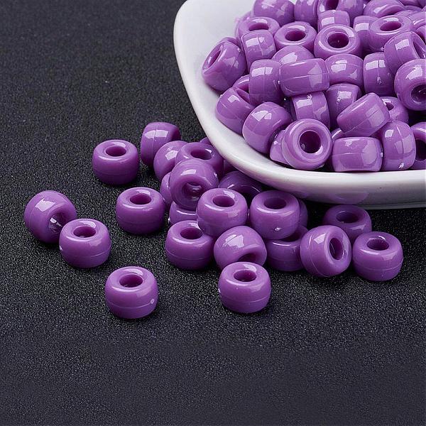 PandaHall Opaque Acrylic European Beads, Barrel, Medium Purple, 9x6mm, Hole: 4mm, about 1900pcs/500g Acrylic Barrel Purple
PandaHall Opaque Acrylic European Beads, Barrel, Medium Purple, 9x6mm, Hole: 4mm, about 1900pcs/500g Acrylic Barrel Purple
