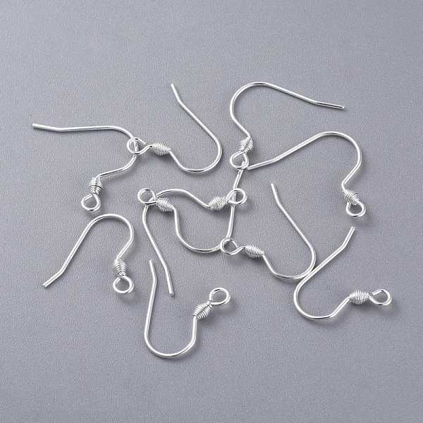 PandaHall 304 Stainless Steel Earring Hooks, Ear Wire, Silver, 17x18.5x2.5mm, Hole: 1.8mm, 20 Gauge, Pin: 0.8mm 304 Stainless Steel
PandaHall 304 Stainless Steel Earring Hooks, Ear Wire, Silver, 17x18.5x2.5mm, Hole: 1.8mm, 20 Gauge, Pin: 0.8mm 304 Stainless Steel