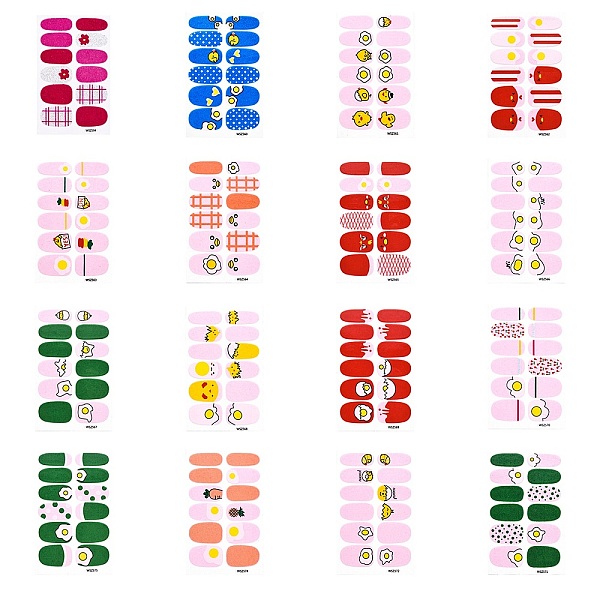 PandaHall Full Cover Nail Art Stickers, Glitter Powder Decals, Self Adhesive, for Nail Tips Decorations, Mixed Color, 25.5x10~16.5mm..., Multicolor
PandaHall Full Cover Nail Art Stickers, Glitter Powder Decals, Self Adhesive, for Nail Tips Decorations, Mixed Color, 25.5x10~16.5mm..., Multicolor