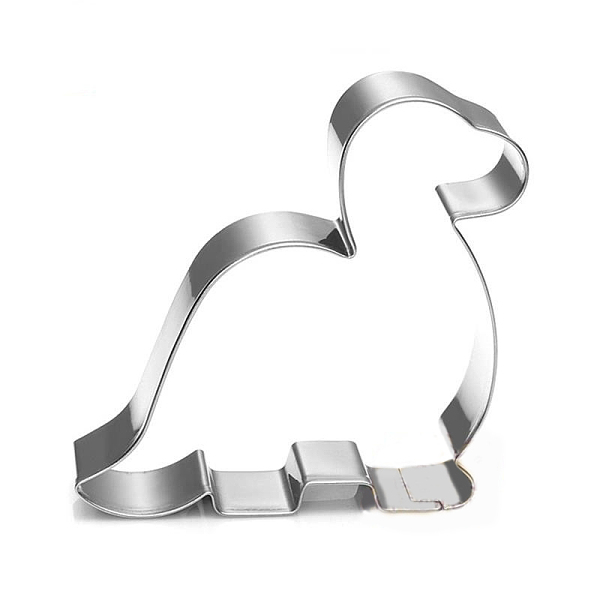 PandaHall 304 Stainless Steel Cookie Cutters, Cookies Moulds, DIY Biscuit Baking Tool, Dinosaur, Stainless Steel Color, 73x67mm 304...
PandaHall 304 Stainless Steel Cookie Cutters, Cookies Moulds, DIY Biscuit Baking Tool, Dinosaur, Stainless Steel Color, 73x67mm 304...