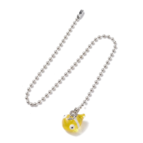 PandaHall Resin Ceiling Fan Pull Chain Extenders, with Iron Ball Chains, Fish, 332mm, Pendant: 16.5x16.5x21mm Resin Fish
PandaHall Resin Ceiling Fan Pull Chain Extenders, with Iron Ball Chains, Fish, 332mm, Pendant: 16.5x16.5x21mm Resin Fish