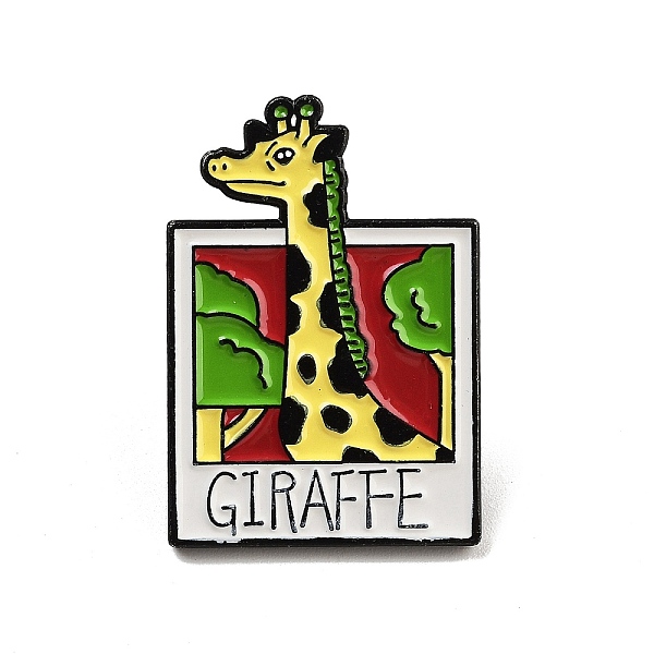 PandaHall Alloy Enamel Brooch, for Backpack Clothes, Crocodile Skull Owl Giraffe, Giraffe, 30x20.8x1.8mm Alloy+Enamel Giraffe Yellow
PandaHall Alloy Enamel Brooch, for Backpack Clothes, Crocodile Skull Owl Giraffe, Giraffe, 30x20.8x1.8mm Alloy+Enamel Giraffe Yellow