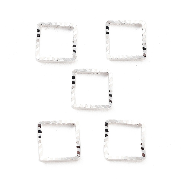 PandaHall Brass Beads Frames, Cadmium Free & Lead Free, Square, 925 Sterling Silver Plated, 6x6x1mm Brass Square
PandaHall Brass Beads Frames, Cadmium Free & Lead Free, Square, 925 Sterling Silver Plated, 6x6x1mm Brass Square