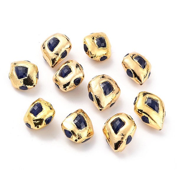 PandaHall Cat Eye Beads, with Golden Tone Brass Findigs, Rhombus, Black, 25~29x20~24x13~14.5mm, Hole: 1.2~2mm Glass Rhombus Black
PandaHall Cat Eye Beads, with Golden Tone Brass Findigs, Rhombus, Black, 25~29x20~24x13~14.5mm, Hole: 1.2~2mm Glass Rhombus Black