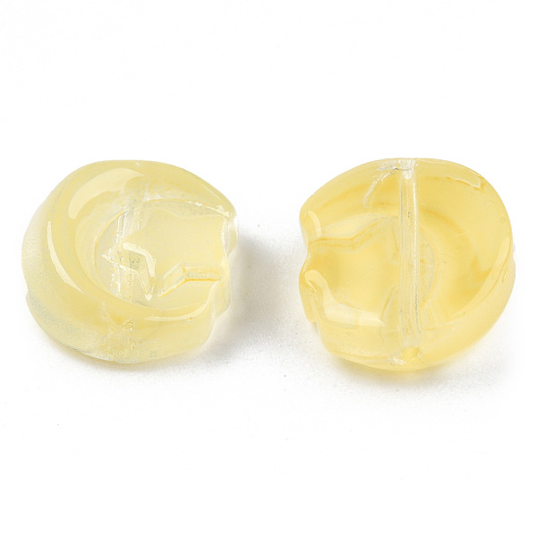 PandaHall Transparent Spray Painted Glass Beads, Moon with Star, Gold, 14x12.5x5mm, Hole: 1mm Glass Moon Gold
PandaHall Transparent Spray Painted Glass Beads, Moon with Star, Gold, 14x12.5x5mm, Hole: 1mm Glass Moon Gold