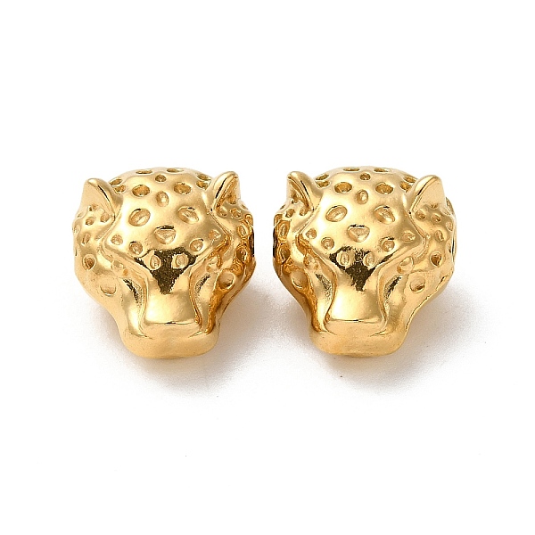 PandaHall 304 Stainless Steel Beads, Leopard, Real 18K Gold Plated, 12.5x10.5x8mm, Hole: 2mm 304 Stainless Steel Leopard
PandaHall 304 Stainless Steel Beads, Leopard, Real 18K Gold Plated, 12.5x10.5x8mm, Hole: 2mm 304 Stainless Steel Leopard