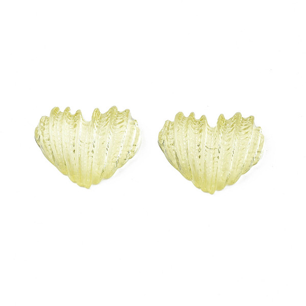 PandaHall TTransparent Acrylic Cabochons, Heart, Champagne Yellow, 16x19x6mm Acrylic Heart
PandaHall TTransparent Acrylic Cabochons, Heart, Champagne Yellow, 16x19x6mm Acrylic Heart