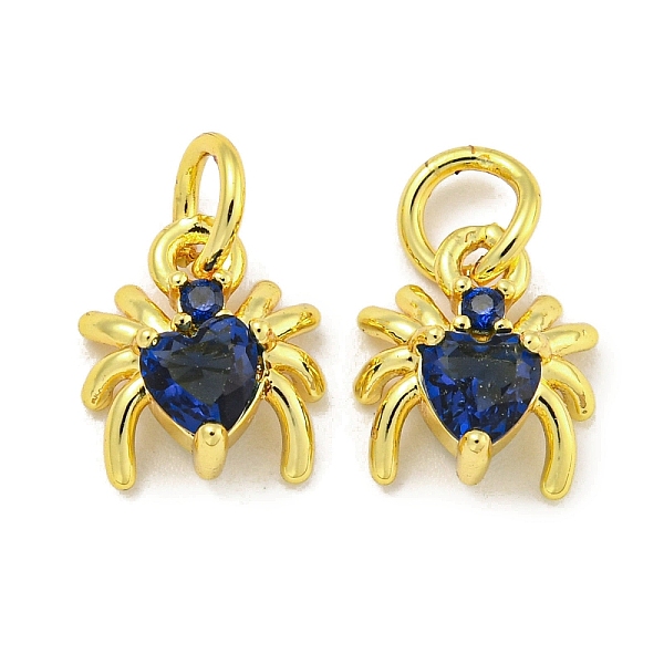 PandaHall Rack Plating Brass Micro Pave Cubic Zirconia Spider Charms, Long-Lasting Plated, Cadmium Free & Lead Free, Real 18K Gold Plated...
PandaHall Rack Plating Brass Micro Pave Cubic Zirconia Spider Charms, Long-Lasting Plated, Cadmium Free & Lead Free, Real 18K Gold Plated...