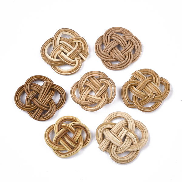 PandaHall Handmade Reed Cane/Rattan Woven Pendants, For Making Straw Earrings and Necklaces, BurlyWood, 22~26x22~26x3~4mm Rattan Others..., Orange
PandaHall Handmade Reed Cane/Rattan Woven Pendants, For Making Straw Earrings and Necklaces, BurlyWood, 22~26x22~26x3~4mm Rattan Others..., Orange