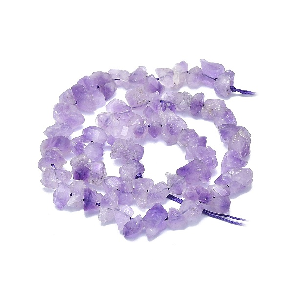 PandaHall Raw Rough Natural Amethyst Beads Strands, Nuggets, 6~13x6.5~9x4~7.5mm, Hole: 1mm, about 62~64pcs/strand, 15.55 inch(39.5cm)...
PandaHall Raw Rough Natural Amethyst Beads Strands, Nuggets, 6~13x6.5~9x4~7.5mm, Hole: 1mm, about 62~64pcs/strand, 15.55 inch(39.5cm)...