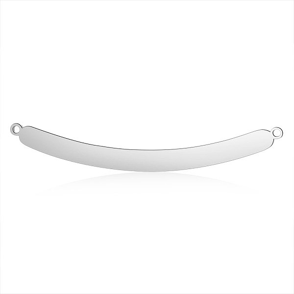 PandaHall 201 Stainless Steel Links Connectors, Manual Polishing, Curved Strip, Stainless Steel Color, 64x10.5x1.5mm, Hole: 1.4mm 201...
PandaHall 201 Stainless Steel Links Connectors, Manual Polishing, Curved Strip, Stainless Steel Color, 64x10.5x1.5mm, Hole: 1.4mm 201...