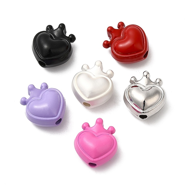 PandaHall Spray Painted Alloy Bead, Lead Free & Cadmium Free, Heart with Crown, Mixed Color, 13.5x12x8.5mm, Hole: 2mm Alloy Heart Multicolor
PandaHall Spray Painted Alloy Bead, Lead Free & Cadmium Free, Heart with Crown, Mixed Color, 13.5x12x8.5mm, Hole: 2mm Alloy Heart Multicolor