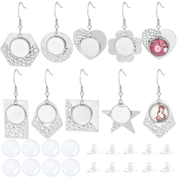 PandaHall SUNNYCLUE 1 Box Cabochon Earring Kit Glass Cabochon Earrings Cabochon Earring Blanks Stainless Steel Earring Bezel Trays Clear...
PandaHall SUNNYCLUE 1 Box Cabochon Earring Kit Glass Cabochon Earrings Cabochon Earring Blanks Stainless Steel Earring Bezel Trays Clear...