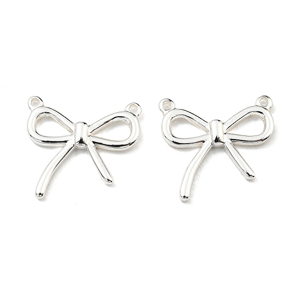 PandaHall 304 Stainless Steel Pendants, Bowknot Charms, 925 Sterling Silver Plated, 16x17x2mm, Hole: 1mm 304 Stainless Steel Bowknot
PandaHall 304 Stainless Steel Pendants, Bowknot Charms, 925 Sterling Silver Plated, 16x17x2mm, Hole: 1mm 304 Stainless Steel Bowknot
