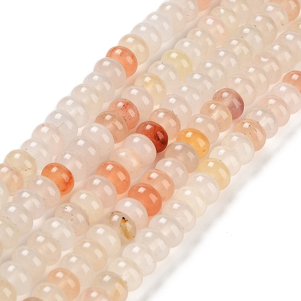 PandaHall Natural Golden Silk Jade Beads Strands, Rondelle, 8x5mm, Hole: 1mm, about 73~75pcs/strand, 14.65~14.88''(37.2~37.8cm) Golden Silk...
PandaHall Natural Golden Silk Jade Beads Strands, Rondelle, 8x5mm, Hole: 1mm, about 73~75pcs/strand, 14.65~14.88''(37.2~37.8cm) Golden Silk...