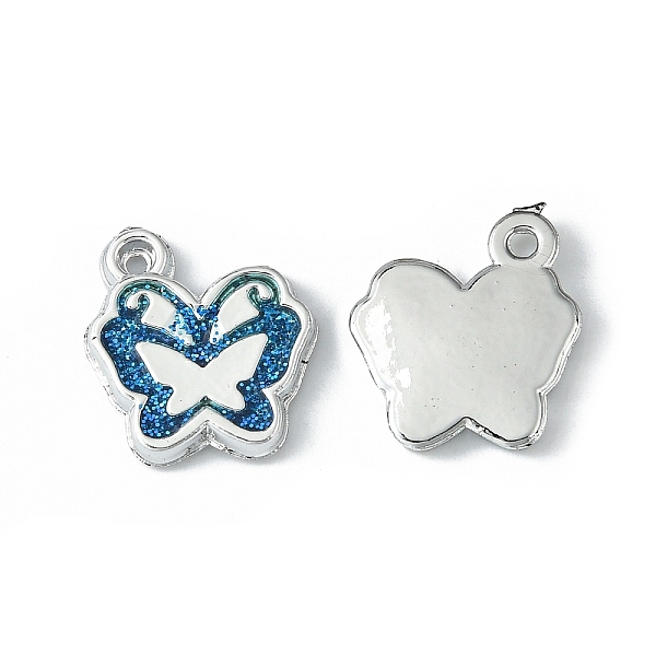PandaHall CCB Plastic Pendants, with Glitter Powder, Butterfly Shape, Platinum, Blue, 16x15.5x2.5mm Plastic Butterfly Blue
PandaHall CCB Plastic Pendants, with Glitter Powder, Butterfly Shape, Platinum, Blue, 16x15.5x2.5mm Plastic Butterfly Blue