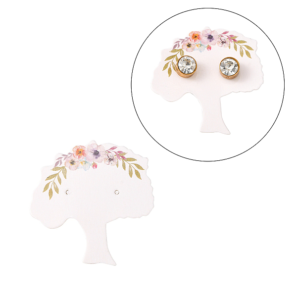 PandaHall Cardboard Earring Display Cards, Tree, White, 39.5~40x39x0.4mm, Hole: 1.2mm Paper Tree White
PandaHall Cardboard Earring Display Cards, Tree, White, 39.5~40x39x0.4mm, Hole: 1.2mm Paper Tree White