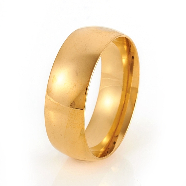 PandaHall 201 Stainless Steel Plain Band Rings, Golden, Size 11, Inner Diameter: 21mm, 8mm 201 Stainless Steel
PandaHall 201 Stainless Steel Plain Band Rings, Golden, Size 11, Inner Diameter: 21mm, 8mm 201 Stainless Steel