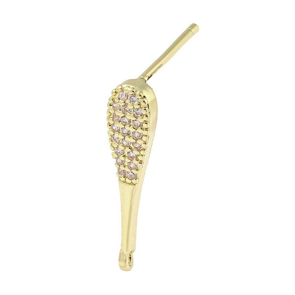 PandaHall Brass Cubic Zirconia Ear Studs Findings, Water Drop, Real 14K Gold Plated, 19.5x4.5mm, Hole: 0.8mm, Pin: 13mm Brass+Cubic Zirconia...
PandaHall Brass Cubic Zirconia Ear Studs Findings, Water Drop, Real 14K Gold Plated, 19.5x4.5mm, Hole: 0.8mm, Pin: 13mm Brass+Cubic Zirconia...