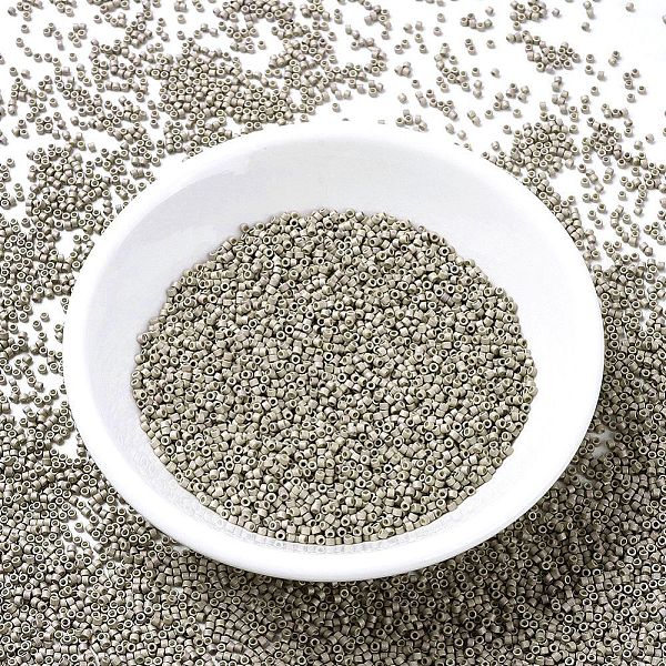PandaHall MIYUKI Delica Beads, Cylinder, Japanese Seed Beads, 11/0, (DB1168) Galvanized Matte Light Smoky Amethyst, 1.3x1.6mm, Hole: 0.8mm..., Gray
PandaHall MIYUKI Delica Beads, Cylinder, Japanese Seed Beads, 11/0, (DB1168) Galvanized Matte Light Smoky Amethyst, 1.3x1.6mm, Hole: 0.8mm..., Gray