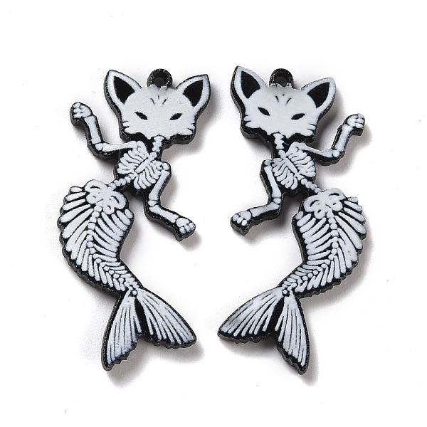 PandaHall DIY Acrylic Print Pattern Earrings Pendants, for Jewelry Accessories, Cat with Mermaid, Black, 33x17x2mm, Hole: 1.2mm Acrylic Cat...
PandaHall DIY Acrylic Print Pattern Earrings Pendants, for Jewelry Accessories, Cat with Mermaid, Black, 33x17x2mm, Hole: 1.2mm Acrylic Cat...