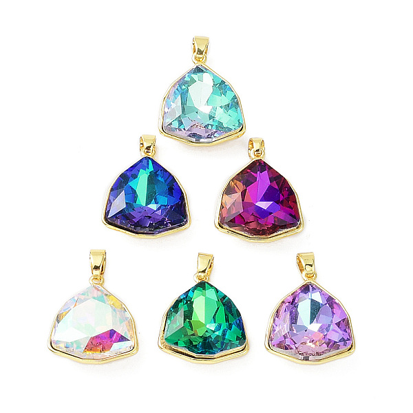 PandaHall Real 18K Gold Plated Rack Plating Brass Micro Pave Cubic Zirconia Pendants, with Glass, Long-Lasting Plated, Cadmium Free & Lead..., Multicolor
PandaHall Real 18K Gold Plated Rack Plating Brass Micro Pave Cubic Zirconia Pendants, with Glass, Long-Lasting Plated, Cadmium Free & Lead..., Multicolor