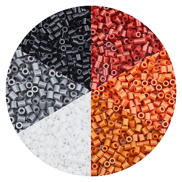 PandaHall SUPERFINDINGS 4800Pcs 6 colors PE DIY Melty Beads Fuse Beads Refills, Tube, Mixed Color, 800pcs/color Plastic Cube Multicolor
PandaHall SUPERFINDINGS 4800Pcs 6 colors PE DIY Melty Beads Fuse Beads Refills, Tube, Mixed Color, 800pcs/color Plastic Cube Multicolor