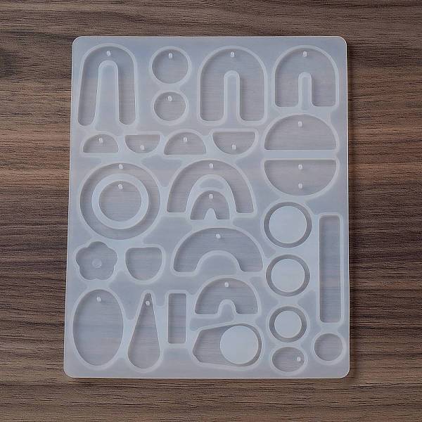 PandaHall DIY Pendant Silicone Molds, Resin Casting Molds, for UV Resin, Epoxy Resin Jewelry Makings, Arch/Flower/Round, White, 162x128x4mm...
PandaHall DIY Pendant Silicone Molds, Resin Casting Molds, for UV Resin, Epoxy Resin Jewelry Makings, Arch/Flower/Round, White, 162x128x4mm...