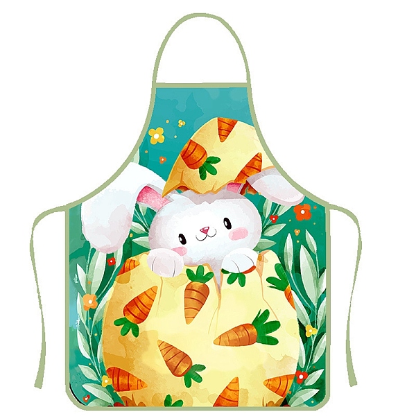 PandaHall Cute Easter Rabbit Pattern Polyester Sleeveless Apron, with Double Shoulder Belt, for Household Cleaning Cooking, Dark Turquoise...
PandaHall Cute Easter Rabbit Pattern Polyester Sleeveless Apron, with Double Shoulder Belt, for Household Cleaning Cooking, Dark Turquoise...