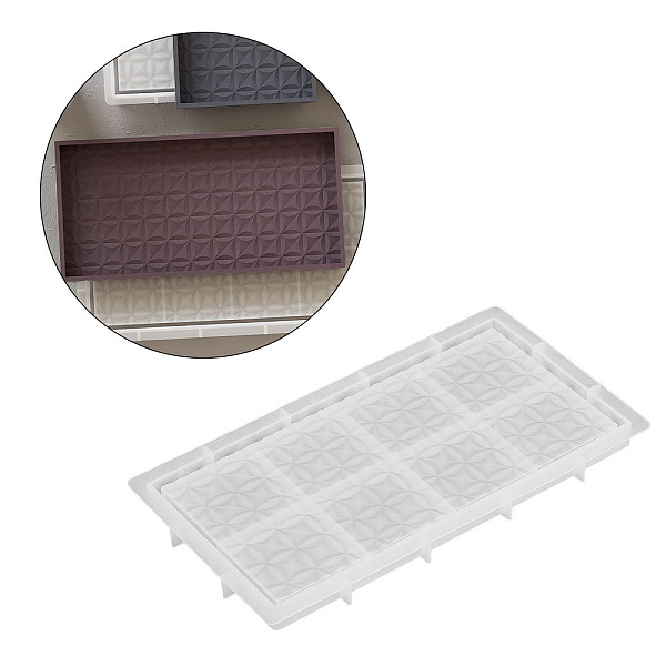PandaHall Dinner Plate Silicone Molds, Resin Casting Tray Molds, For UV Resin, Epoxy Resin Craft Making, Rectangle, 260x140x16mm, Inner..., Clear
PandaHall Dinner Plate Silicone Molds, Resin Casting Tray Molds, For UV Resin, Epoxy Resin Craft Making, Rectangle, 260x140x16mm, Inner..., Clear