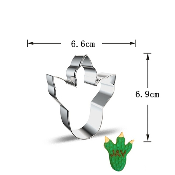 PandaHall DIY 430 Stainless Steel Footprints-shaped Cutter Candlestick Candle Molds, Fondant Biscuit Cookie Cutting Mould, Stainless Steel...
PandaHall DIY 430 Stainless Steel Footprints-shaped Cutter Candlestick Candle Molds, Fondant Biscuit Cookie Cutting Mould, Stainless Steel...